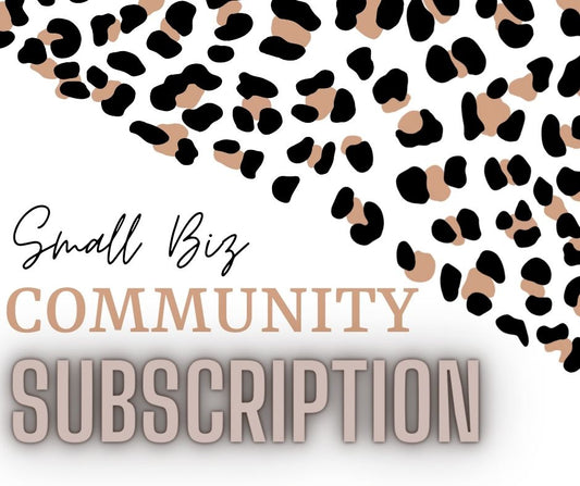 Small Biz Community Subscription 15TH